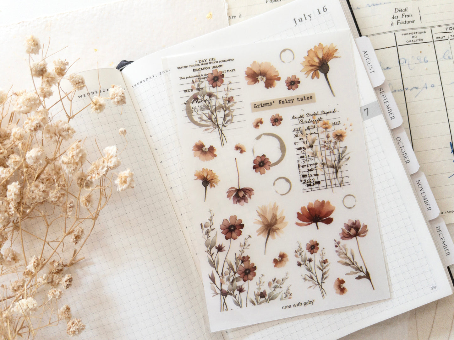 Transfer stickers: Grimm's fairy tales