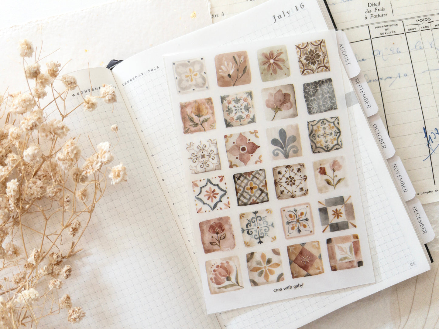 Transfer stickers: Little tiles