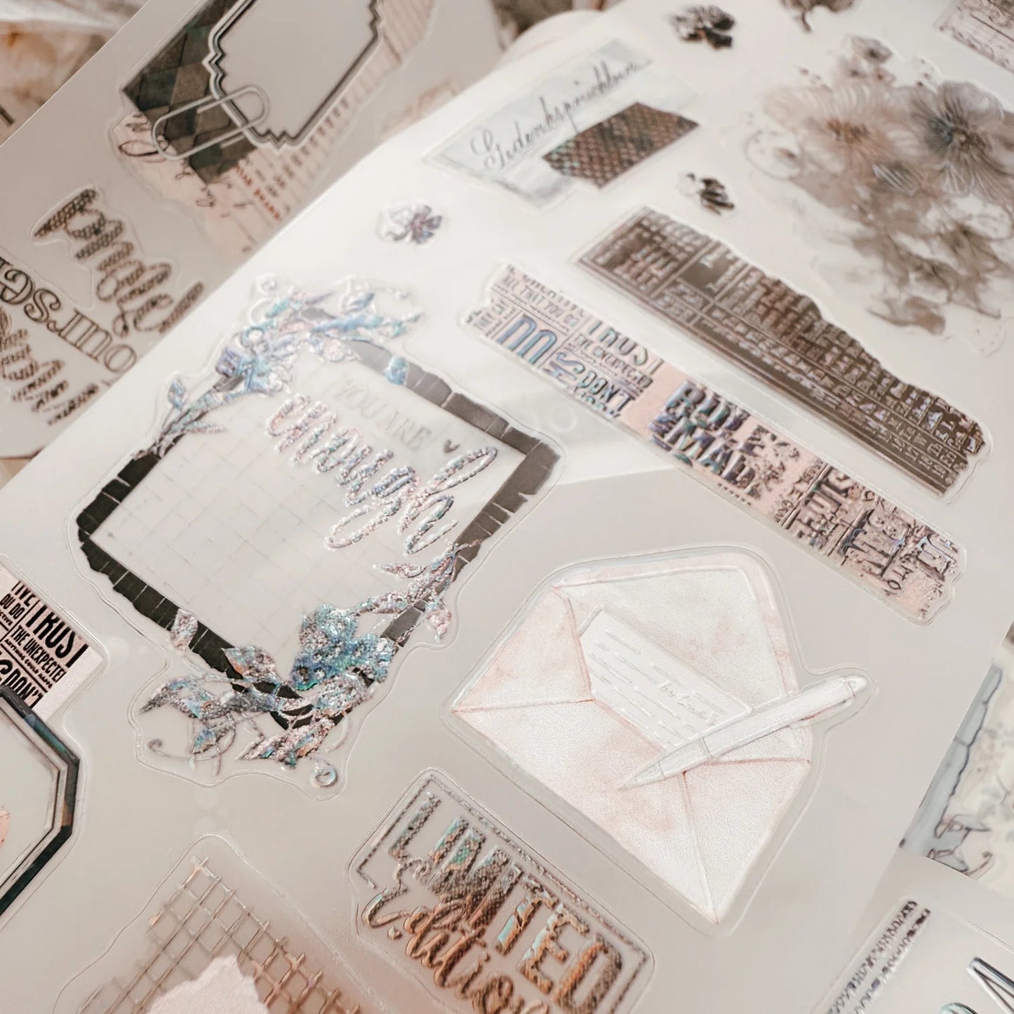 Journal Pages “Dear bloom“ (Single loop)