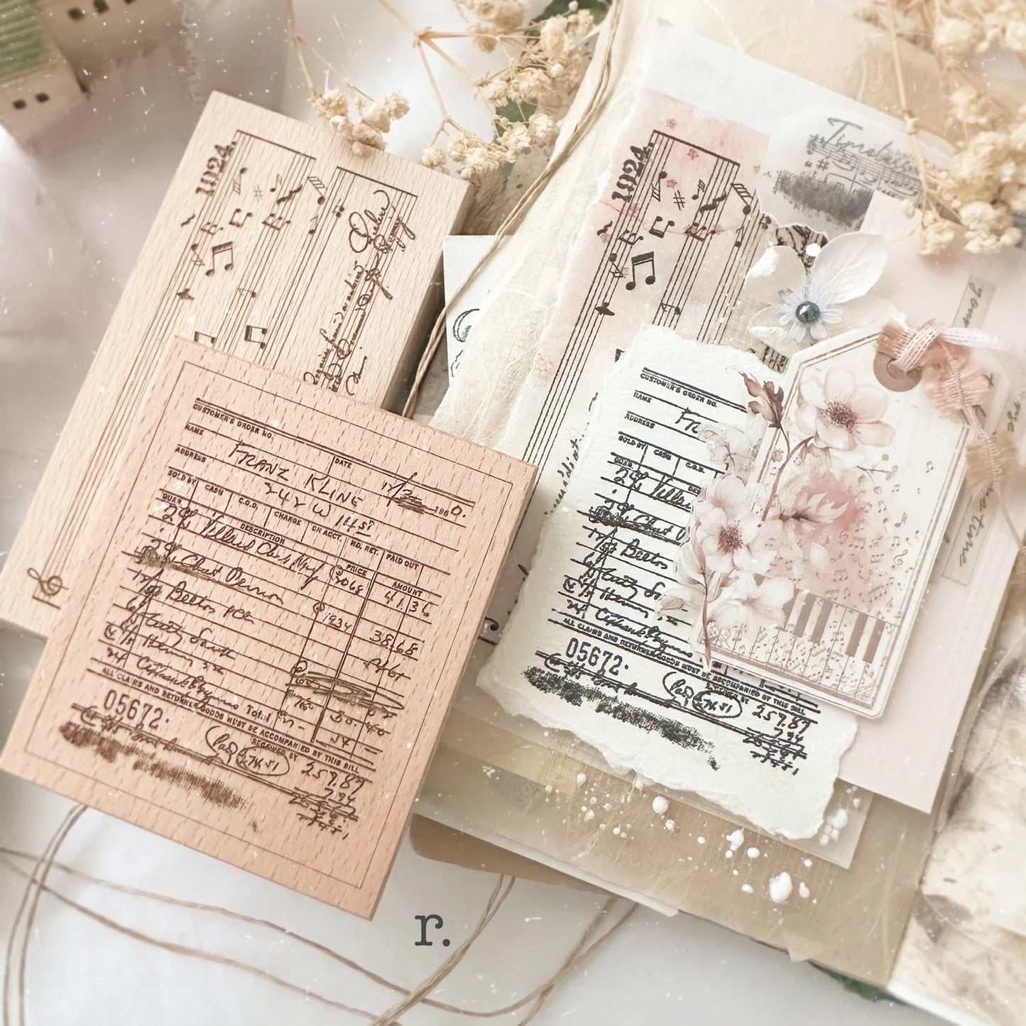 Rubber stamps by Journal Pages: Rhythm of Life