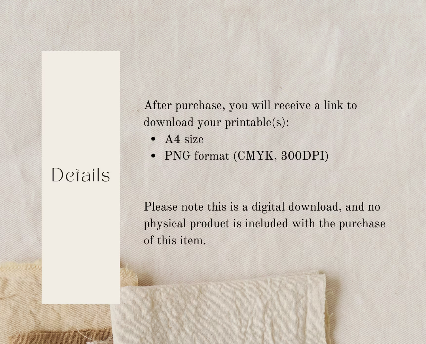 Floral pattern printable for journaling, decorations, and scrapbooking. Digital download, A4 PNG