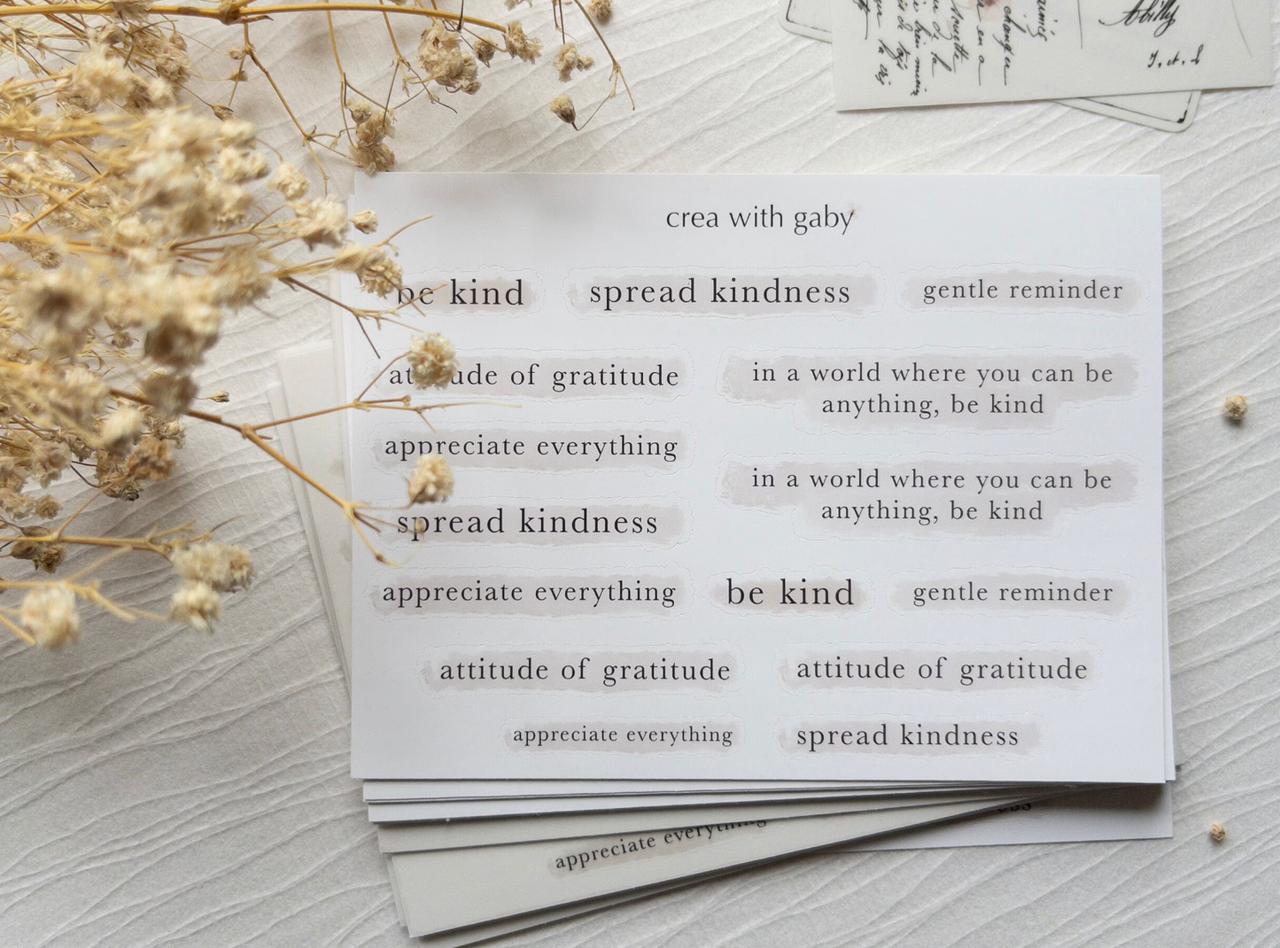 Quote stickers for UNICEF