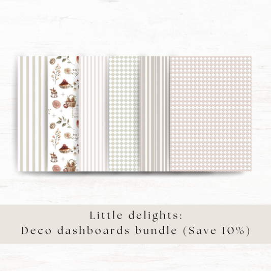 Deco dashboard bundle: Little delights (Save 10%)