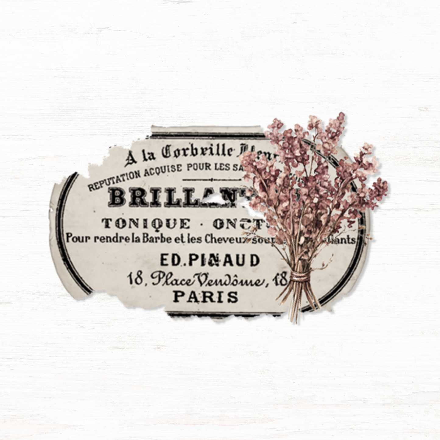 Vinyl deco stickers: Spring cottage
