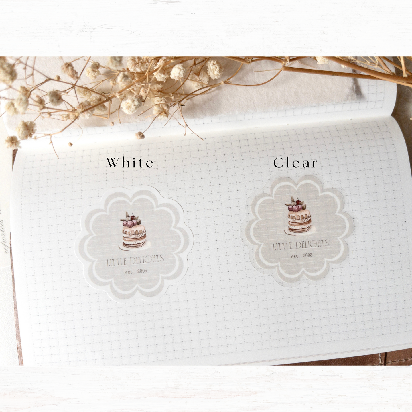 Vinyl deco stickers: Little delights