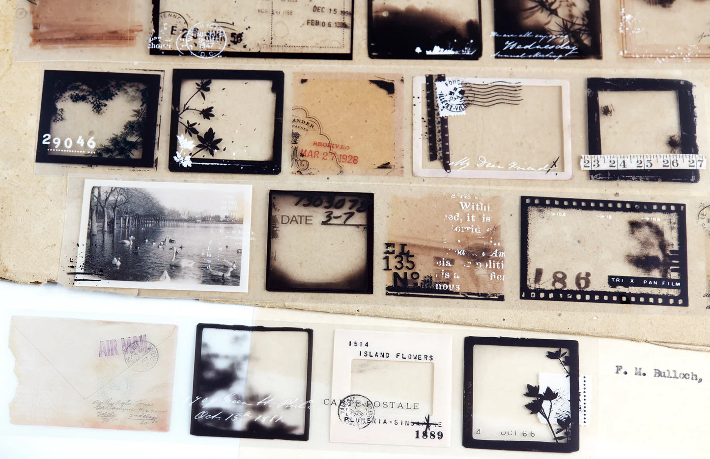 Vintage Frames PET Tape by Wintertime Crafts