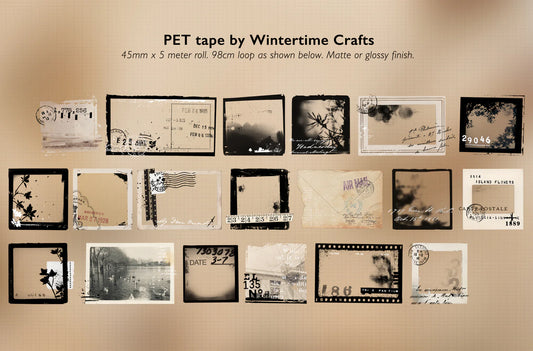 Vintage Frames PET Tape by Wintertime Crafts