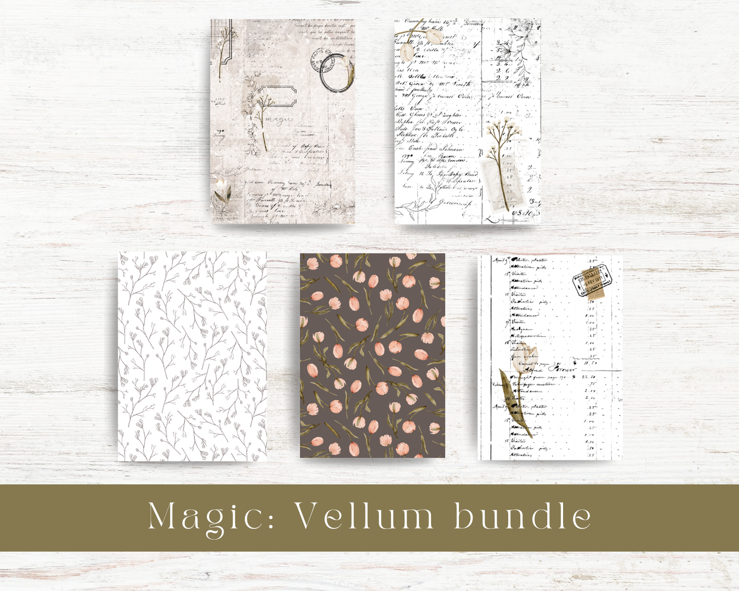 Vellum bundle: Magic collection (Set of 5)