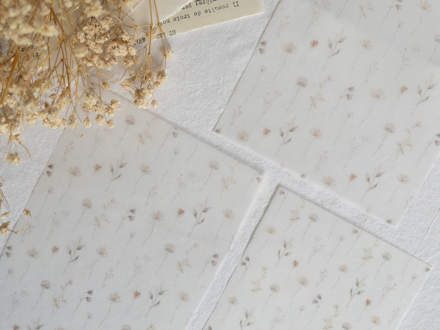 Vellum paper: Memories
