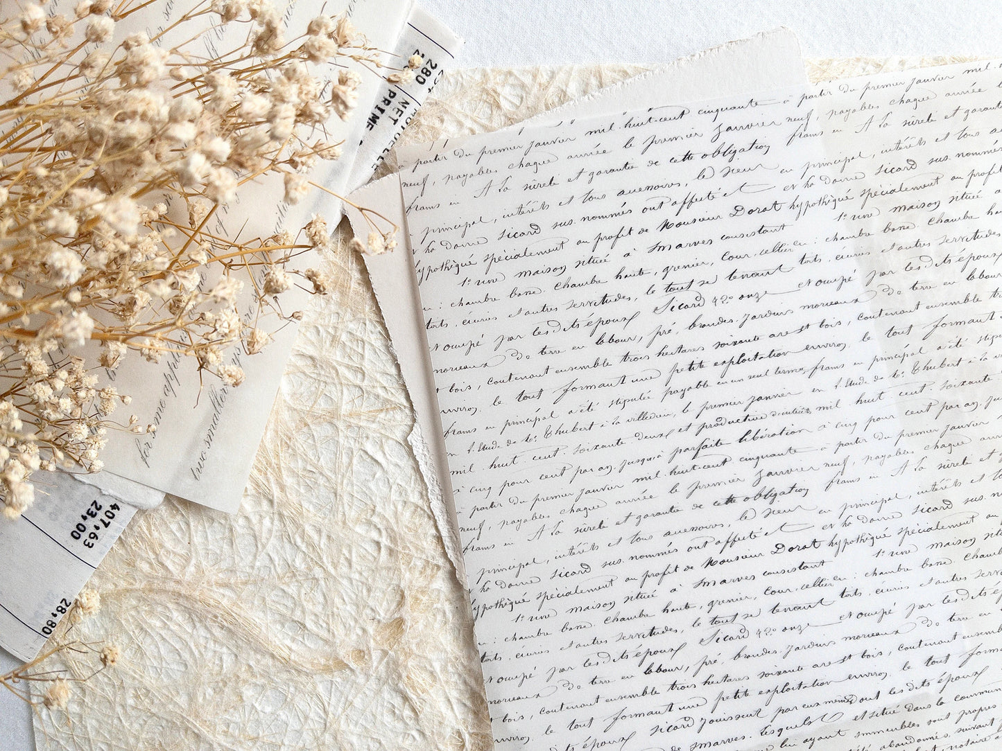 Vellum paper: Memories