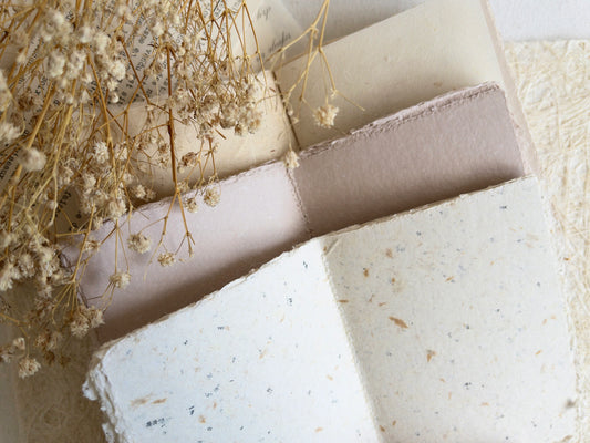 Handmade journal by Sahl Papier (cikitacikii) Passport size