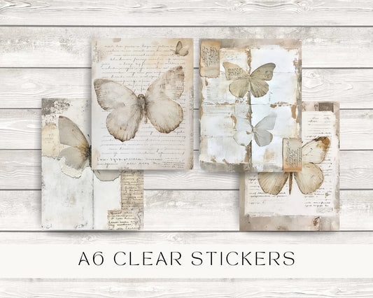 A6 vintage sticker dashboards