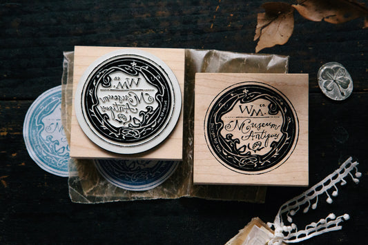 OURS Studio: Paper Label Rubber Stamp
