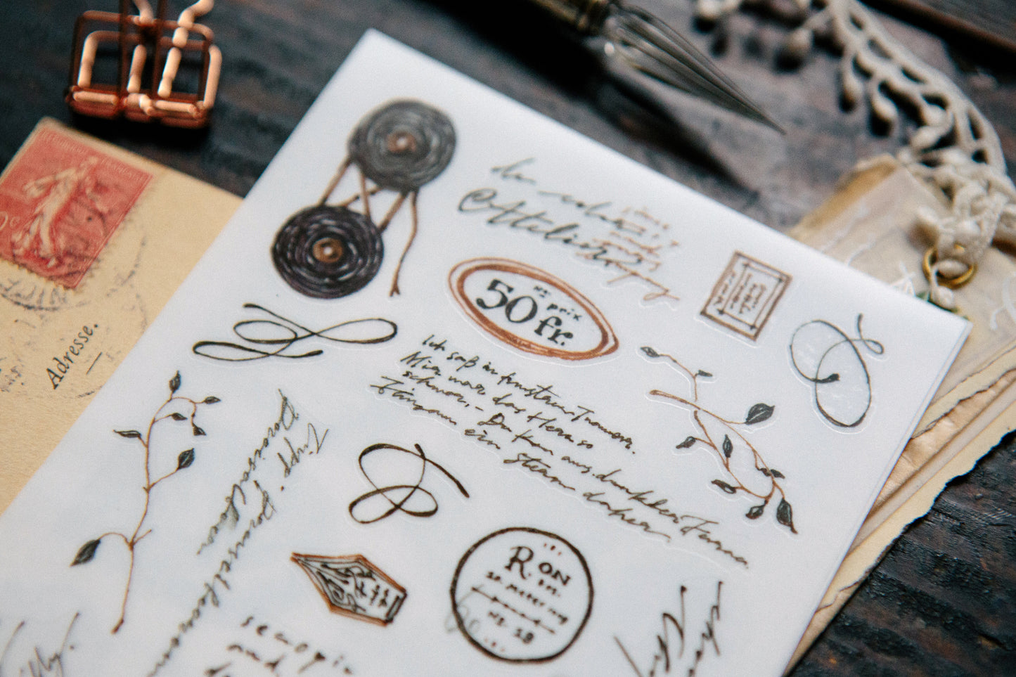 OURS Studio: Handwriting 2 Print-on Transfer Sticker