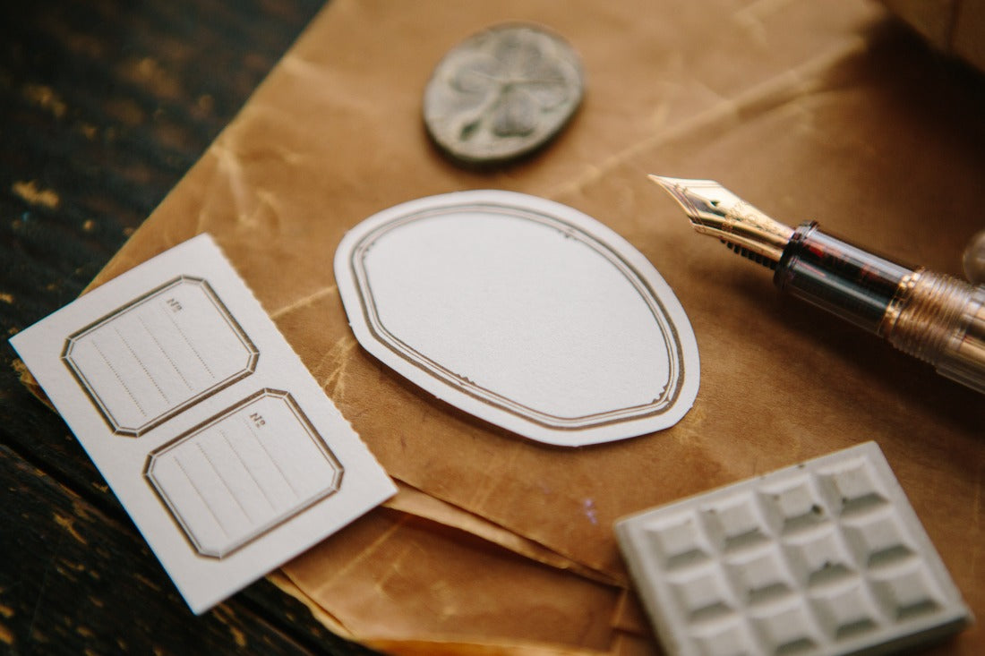 OURS Studio: Shell Label Letterpress Book