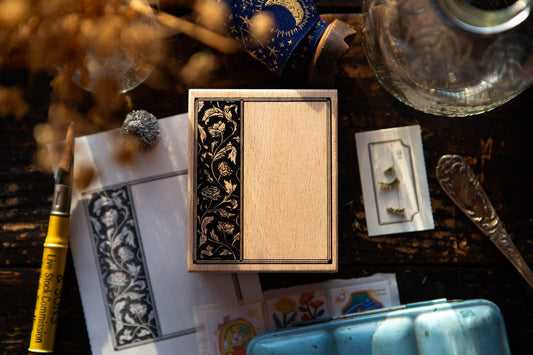 OURS Studio: Flower Frame A Rubber Stamp