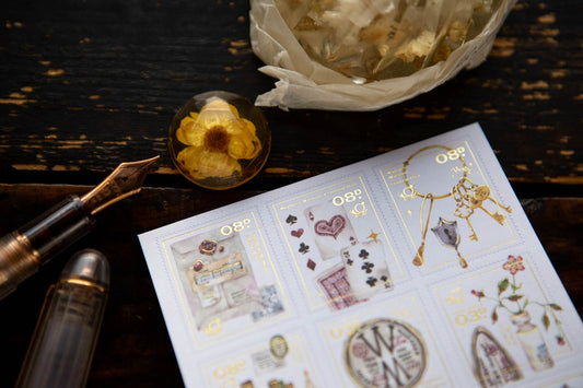 OURS Studio: Desk of Botanist Stamp Sticker