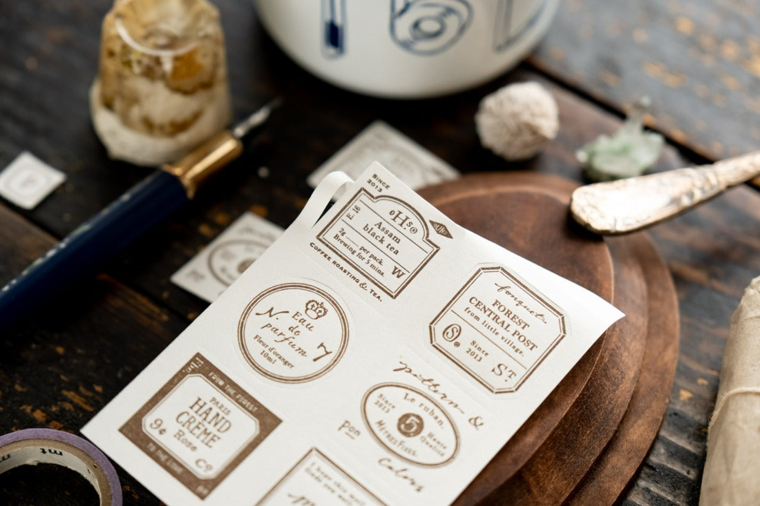 OURS Studio: Grocery Labels Letterpress Book