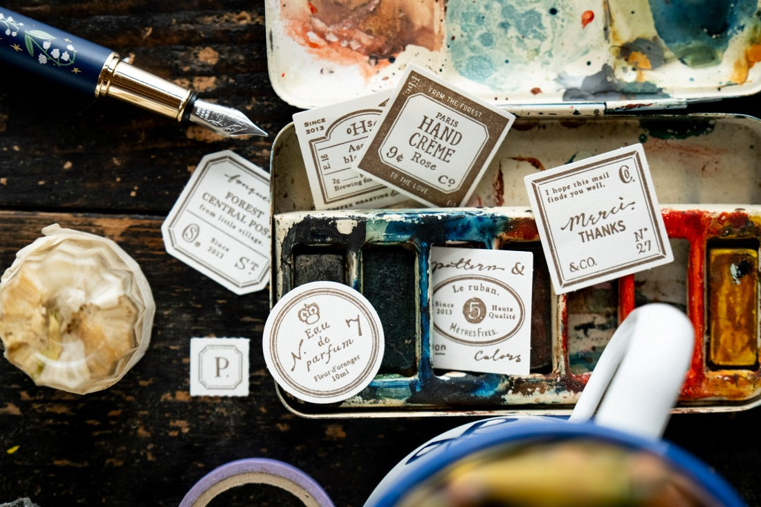 OURS Studio: Grocery Labels Letterpress Book
