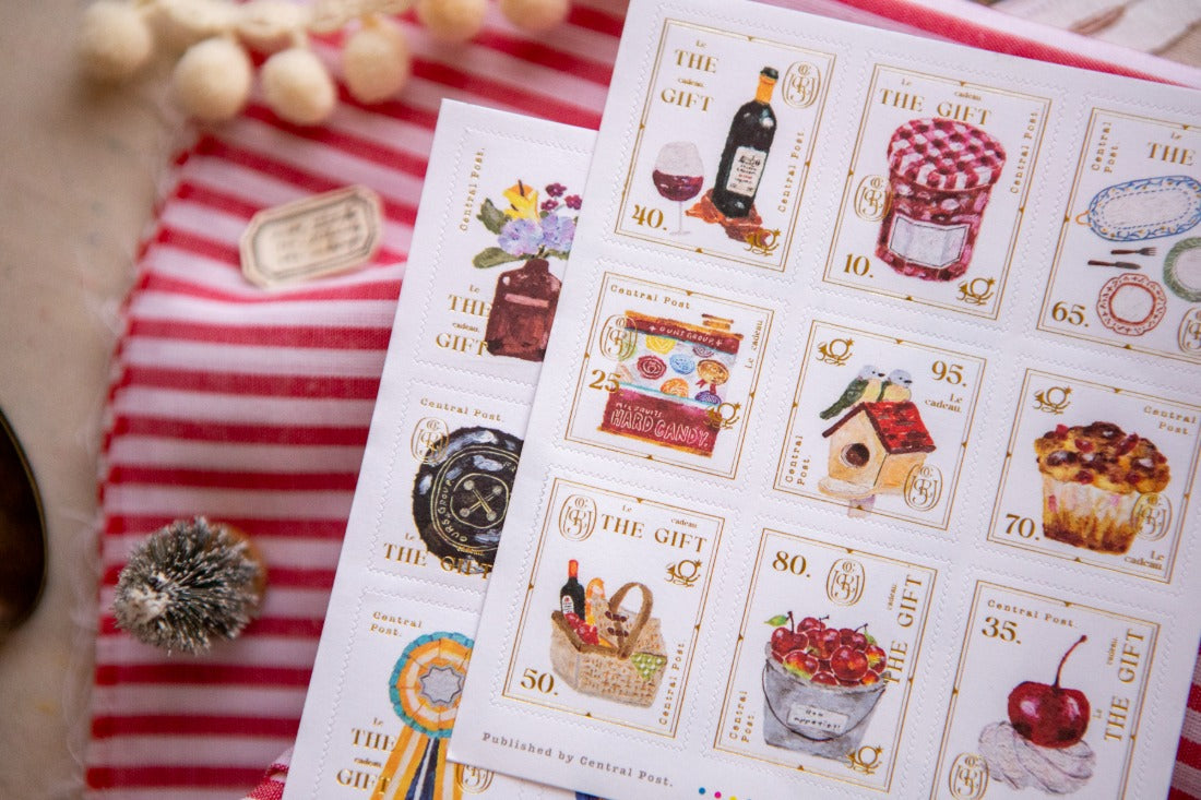 OURS Studio: Ribbon Bow Stamp Sticker