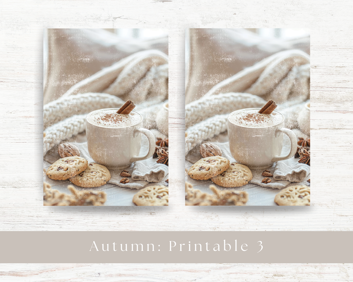 A5 printable: Autumn collection