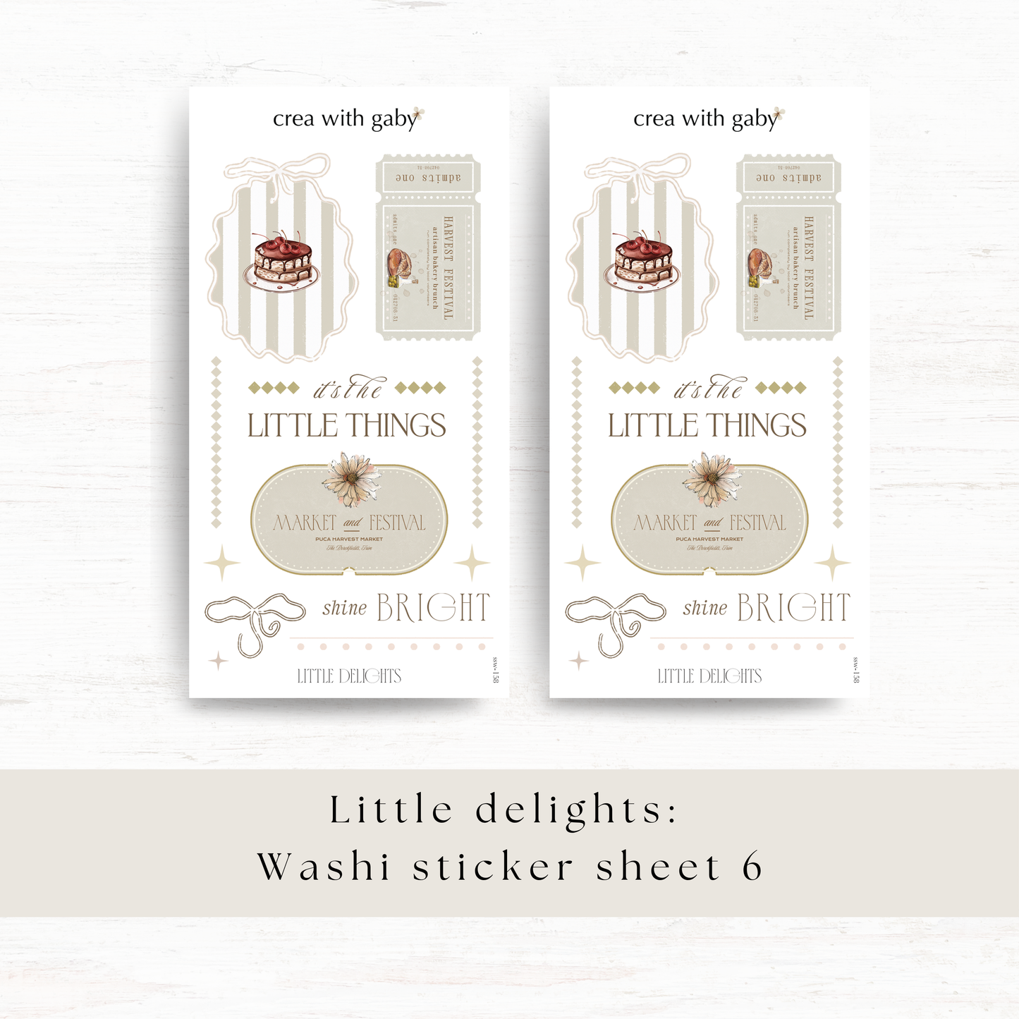 Deco stickers: Little delights