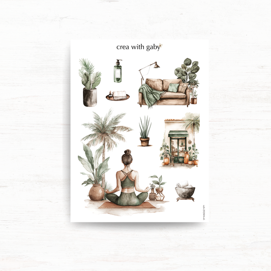 Deco stickers: But first, me (April 2026 sub kit)