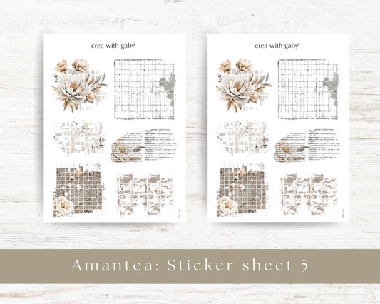 Layering stickers: Amantea collection (129)