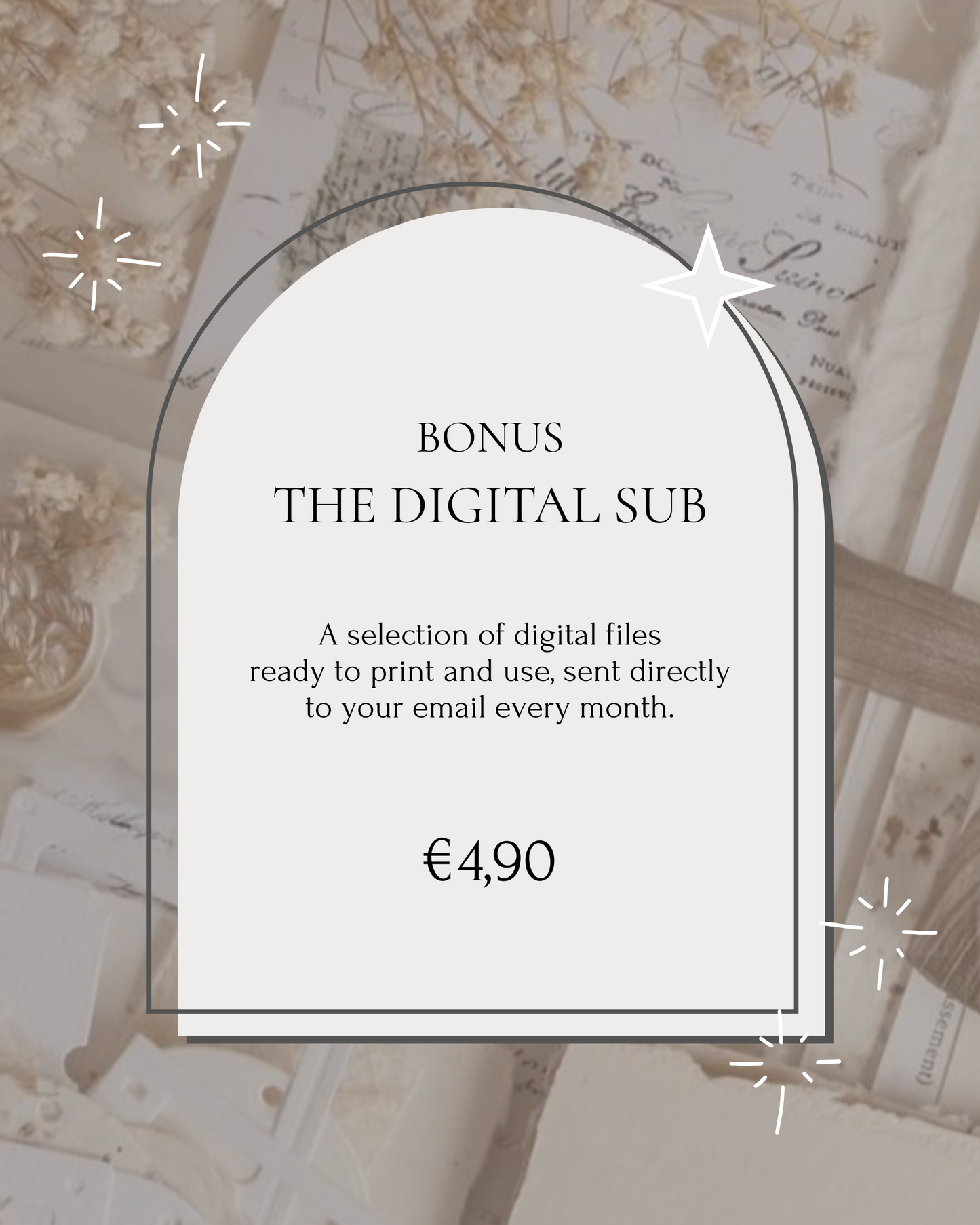 Digital journaling subscription