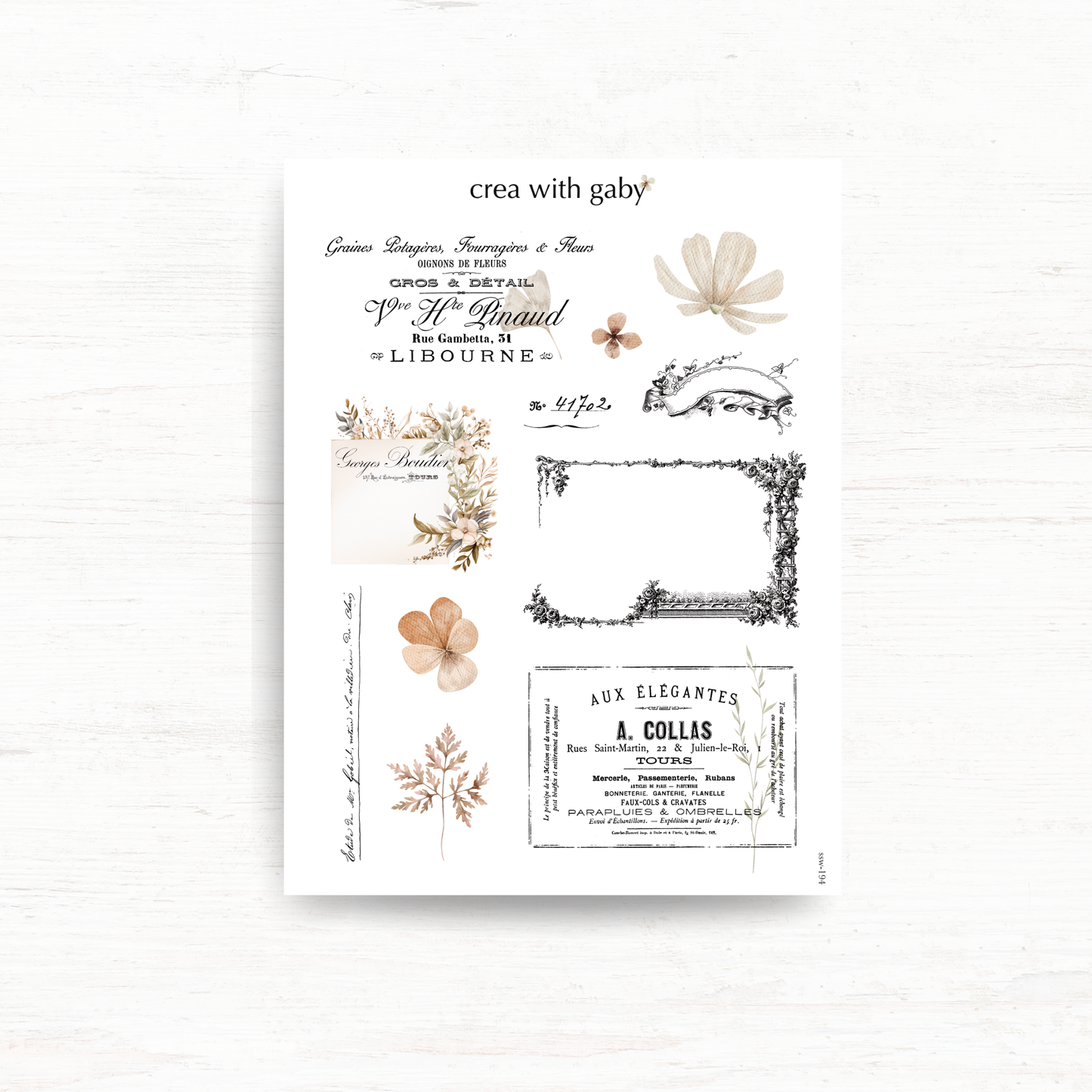 Vintage aesthetic stickers: Memories collection