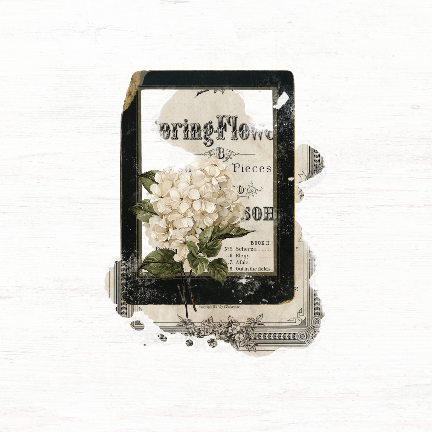 Die cut vinyl sticker: Nostalgia (February 2026 sub kit)