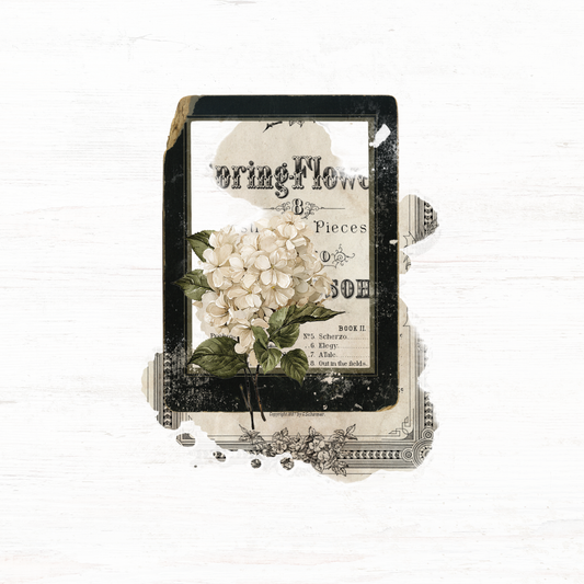 Die cut vinyl sticker: Nostalgia (February 2026 sub kit)