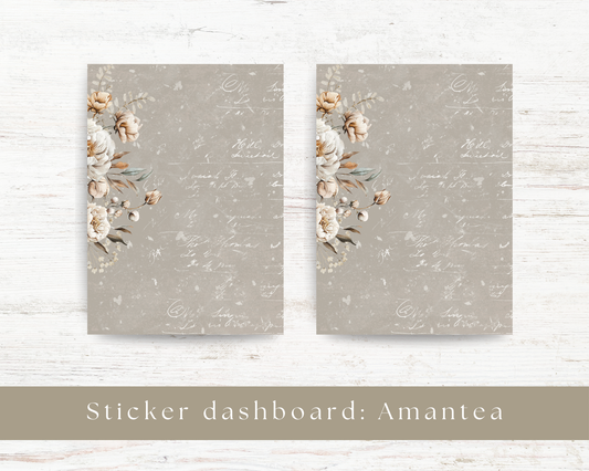 Sticker dashboard: Amantea collection IV