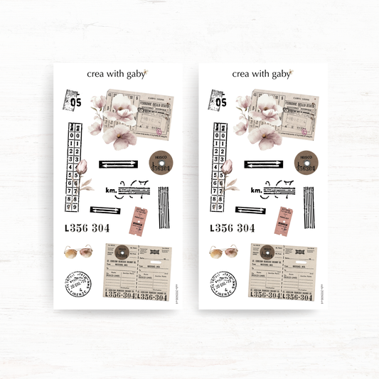Deco stickers: Summer escapade (August 2026 sub kit)