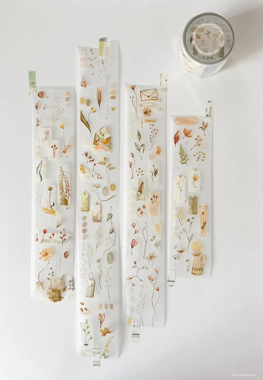 Nove Lynn Herbarium Matte PET tape (Single loop)