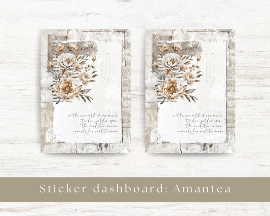 Sticker dashboard: Amantea collection V