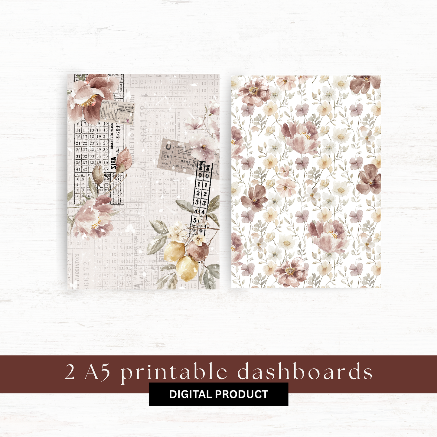 Digital journaling kit: Summer Escapade (August 2026 sub kit)