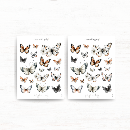 Deco stickers: Springtime melody