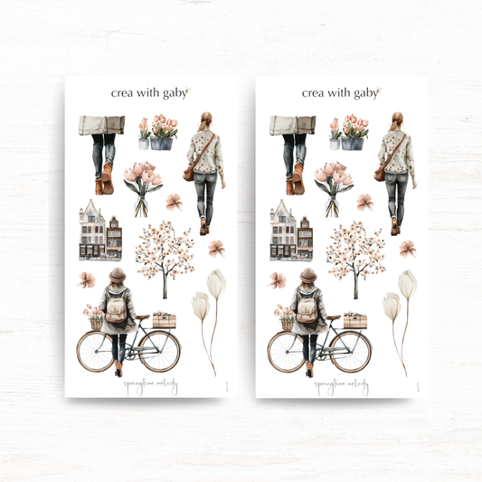 Deco stickers: Springtime melody