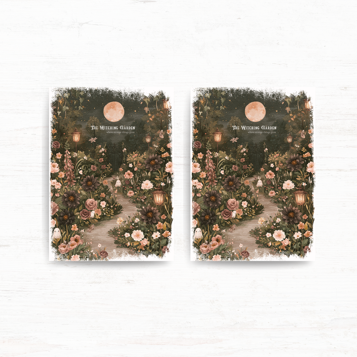 The Witching Garden: Halloween stickers