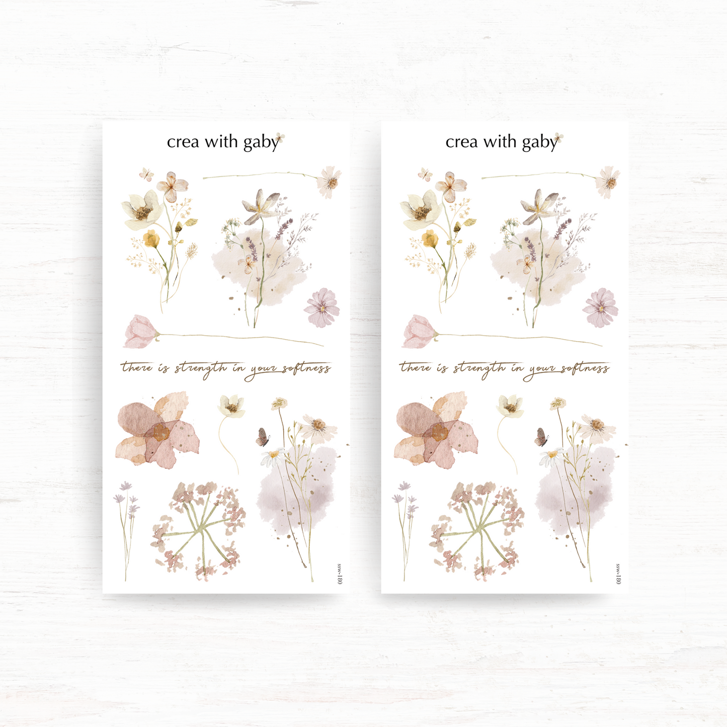 Deco sticker: Soft Days