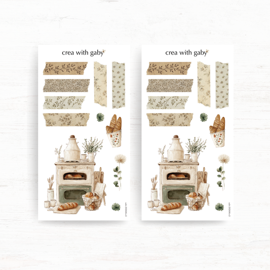 Deco stickers: Soul bakery (June 2026 sub kit)
