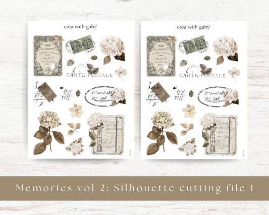 Silhouette cutting file: Memories vol 2 (190)