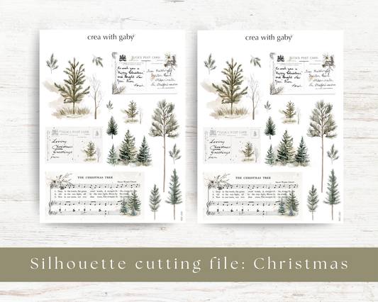 Silhouette cutting file: Christmas (260)