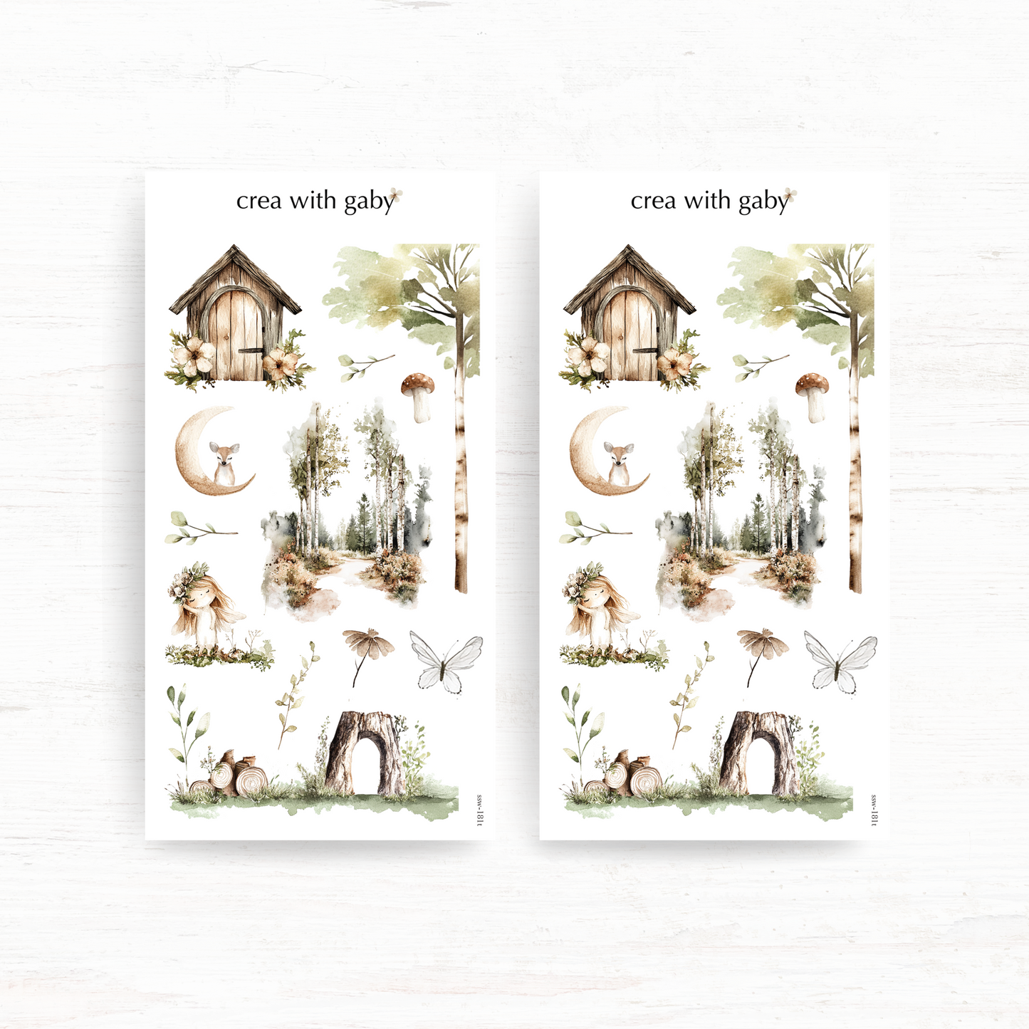 Deco sticker: Enchanted Forest