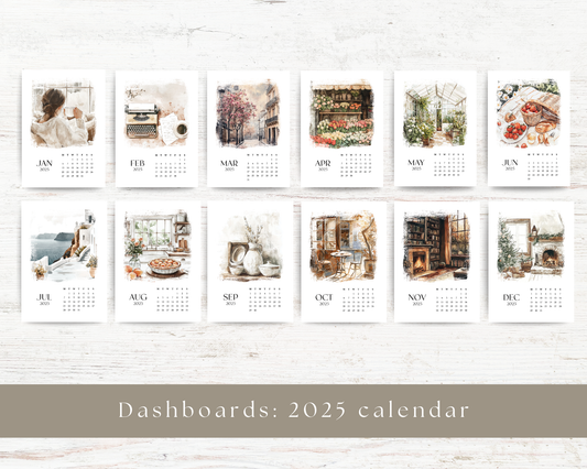 Vellum bundle: 2025 calendar