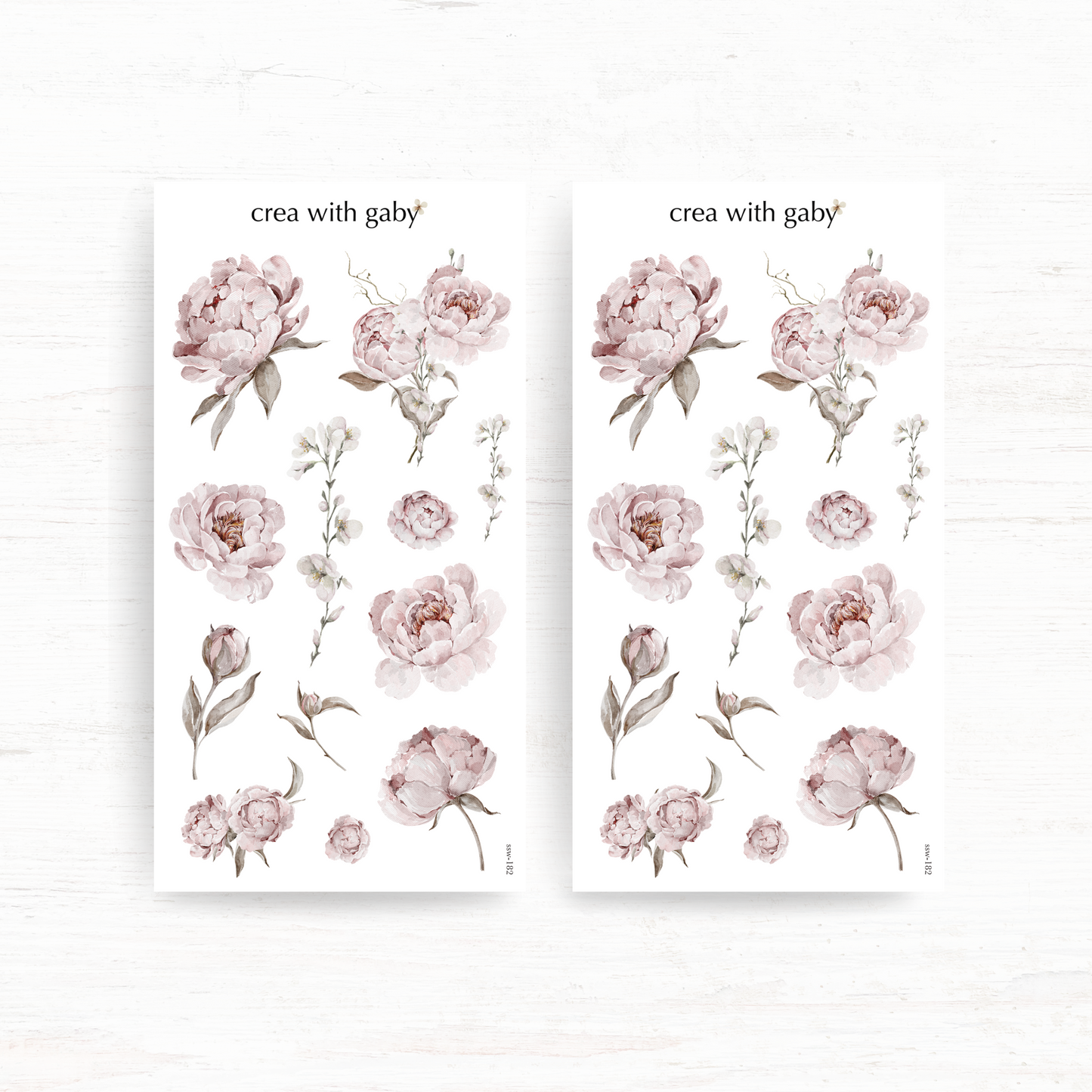 Deco sticker: The Blooming Archive