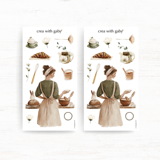 Deco stickers: Soul bakery (June 2026 sub kit)