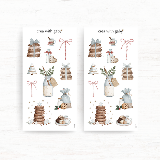 Deco sticker: Christmas cookies