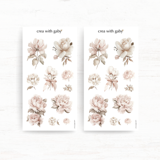 Deco stickers: Afternoon tea (December 2025 sub kit)